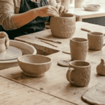 photo d'un atelier ceramique